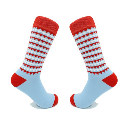 custom design men cotton socks