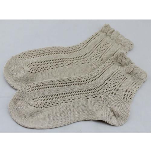 new design lady mesh cotton socks