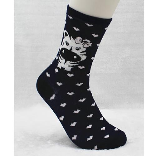 lady funky cotton socks