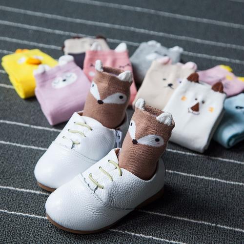 3D animal design kids cotton socks